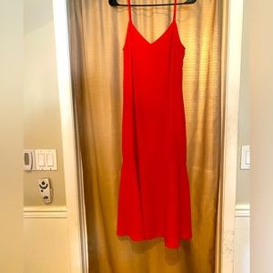 Lulu’s red dress with flare size small. Brand new, never worn